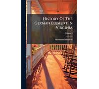 History Of The German Element In Virginia