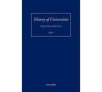 History of Universities by Mordechai Feingold - 9780198743651