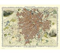 History Portal Limited Edition 1000 Piece Jigsaw Puzzle - Map of Sheffield 1851 by John Tallis - 69cm x 48cm completed (27" x 48") 48 HOUR TRACKED DELIVERY UK