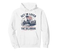 History Teacher Get in Loser We're Crossing the Delaware Pullover Hoodie