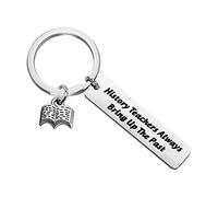 History Teacher Gift History Buff Gift History Teachers Always Bring Up The Past Keychain Historian Gift (History Teacher K EU)