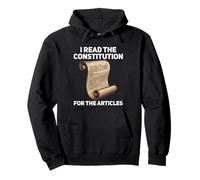 History Teacher I Read The Constitution For The Articles Pullover Hoodie