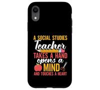 History Teacher Squad Opens Mind Social Studies Teacher Case for iPhone XR