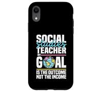 History Teacher Squad Outcome Social Studies Teacher Case for iPhone XR