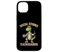 History Teacher Squad Teachersaurus Social Studies Teacher Case for iPhone 14 Plus