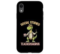 History Teacher Squad Teachersaurus Social Studies Teacher Case for iPhone XR