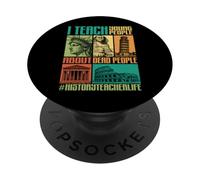 History Teacher Teach Young People About Dead People Funny PopSockets Adhesive PopGrip