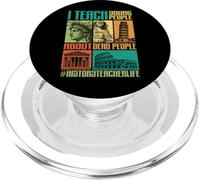 History Teacher Teach Young People About Dead People Funny PopSockets PopGrip for MagSafe