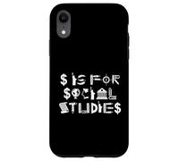 History Teacher Team S Is For Social Studies Teacher Case for iPhone XR