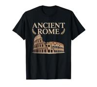 History Teacher Who Knows Ancient Rome Heart World Roman T-Shirt