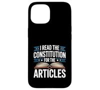 History Teachers Read the Constitution Case for iPhone 15