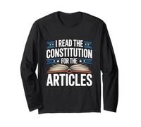 History Teachers Read The Constitution Long Sleeve T-Shirt