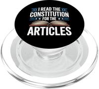 History Teachers Read the Constitution PopSockets PopGrip for MagSafe