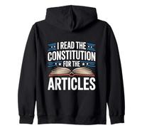 History Teachers Read the Constitution Zip Hoodie