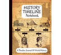 History Timeline Notebook: A Book of Centuries to Record Historical Studies | Your Lifelong Companion for Exploring the Past | Chronicle of ... to 2060 CE/AD. (210 pages ''8.5 x 11'')