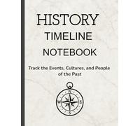 History Timeline Notebook: A Fill-In Journal for Students, Teachers, and Homeschoolers- Record World & Ancient History Events, People & Timelines