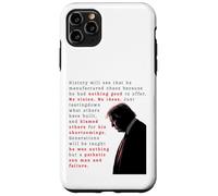 History Will See Political Commentary Design with Powerful Case for iPhone 11 Pro Max