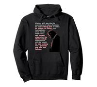 History Will See Political Commentary Design with Powerful Pullover Hoodie