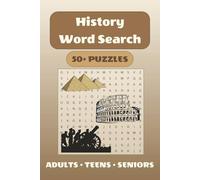 History Word Search Book Puzzle: Word Searches with Easy-to-Read Print about History, Ancient Civilizations, World Wars and More | 6×9 inches, 110 ... for Vacations, Holidays and Leisure Times
