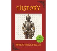History Word Search Puzzle Book: Word Searches about History, Education, Politics | 6x9 inches, 100 pages, 450 words, 50 puzzles | Adults, Teens and Seniors | Hobby to relieve Stress and Anxiety