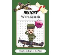 History Word Search: Word Searches with Easy to Read Print to Explore the History of the US | 6x9 inches, 120 Pages | 50+ Puzzles... Gift for History Buffs, Holidays, and Relaxation