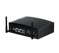 HISTTON Mini Computer Windows 11 Pro, Mini Desktop PC Core i5-8265U, DDR4 32GB RAM 512GB SSD 1TB HDD, Micro PC, Dual LAN, BT4.2, Industrial Mini PC with 2 RS232 COM, Dual HD, USB3.0, Small PC