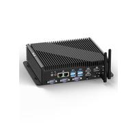 HISTTON Mini Industrial PC Intel Core i5-1235U, 32GB DDR5 RAM 1 TB NVME SSD, WiFi5, BT4.2, TPM 2.0, Micro Computer with 8x USB Ports, 6 COM, PXE, Power On Auto, Mini PC Windows 11 Pro/Linux Ubuntu