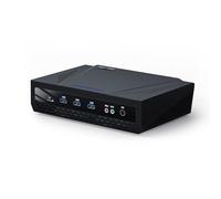 HISTTON Mini PC Windows 11 Pro, Mini Computers Intel Core i9-11900H, 64GB DDR4/1TB NVME SSD/1TB HDD, DP, HD, Type-C 4K Triple Display, WiFi 5/BT4.2/RJ45 LAN/USB3.0/TF card slot, Micro Computer