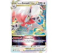 Hisuian Zoroark VSTAR 147/196 Rare VSTAR Pokemon Card (Sworld & Shield Lost Origin) + TitanCards® Toploader