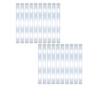 Hisxrcal 20-Piece Glow Stick LED Light Sticks Made of Sponge Material with Extra Brightness for Raves, Weddings, Parties, And Ch, 20pcs