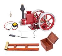 Hit and Miss Engine Model Kit HM-01 - Working Horizontal Engine Assembly for Adults, Educational Science Tool, Hands-On STEM Learning, DIY Model Building