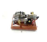 Hit and Miss Engine Model Kit, Mini Horizontal Air-Cooled Single-Cylinder 4-Stroke Oddball Gas Engine Model with Lubricating Oil Cup, Educational Mechanical Kits for Adults