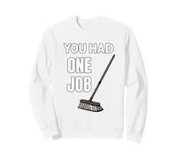 Hit By A Broom Still Racing Sweatshirt