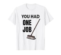 Hit by A Broom Still Racing T-Shirt