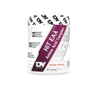 DY Nutrition HIT EAA Essential Amino Acids Complex with BCAAs, L-Lysine & Vitamin B6 | Muscle Repair & Recovery Supplement Intra Workout Powder, 27 Servings, 360g (Blood Orange)