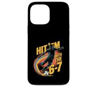Hit ’Em With the 6 7 Soccer Meme Tee Rainbow Flick Move Case for iPhone 13 Pro Max