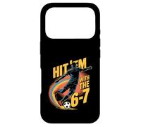 Hit ’Em With the 6 7 Soccer Meme Tee Rainbow Flick Move Case for iPhone 17 Pro