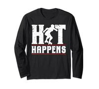 Hit Happens - Roller Derby Long Sleeve T-Shirt