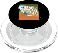 Hit Hard, Run Fast, Turn Left. PopSockets PopGrip for MagSafe