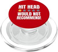 Hit Head Funny Concussion And Head Injury Recovery PopSockets PopGrip for MagSafe
