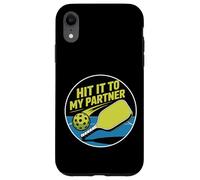 Hit It To My Partner Pickleball Doubles Paddle - Case for iPhone XR