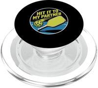 Hit It To My Partner Pickleball Doubles Paddle - PopSockets PopGrip for MagSafe