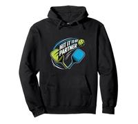 Hit It To My Partner Pickleball Doubles Paddle - Pullover Hoodie
