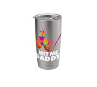 Hit me Daddy! Funny Cinco de Mayo Stainless Steel Insulated Tumbler