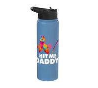 Hit me Daddy! Funny Cinco de Mayo Stainless Steel Insulated Water Bottle