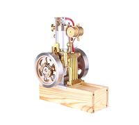 Hit & Miss Engine Kit, Metal Vertical Internal Combustion Engine Model, Mini Engines Model Kits Educational Toy for Adult