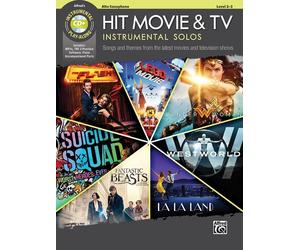Hit Movie & TV Saxophone Book & CD Alto Saxophone Arr. various, ed. Bill Gallifo