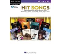 Hit Songs: Alto Sax Play-Along with Audio Demo and Backing Tracks by Hal ...