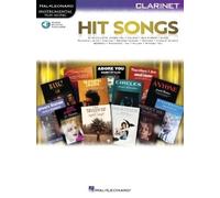 Hit Songs Book and Audio Online Clarinet Hal Leonard