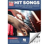 Hit Songs Super Easy Songbook Piano Book